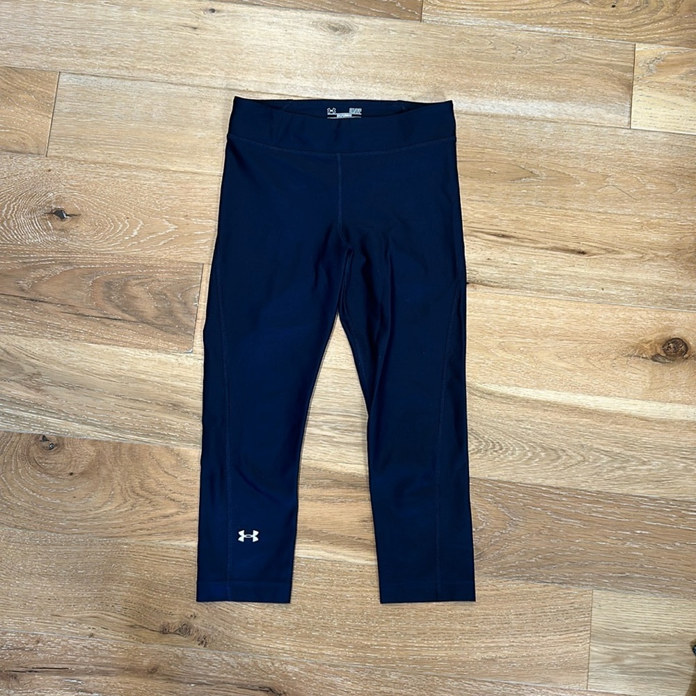 Women’s Navy Under Armour Compression Capris
